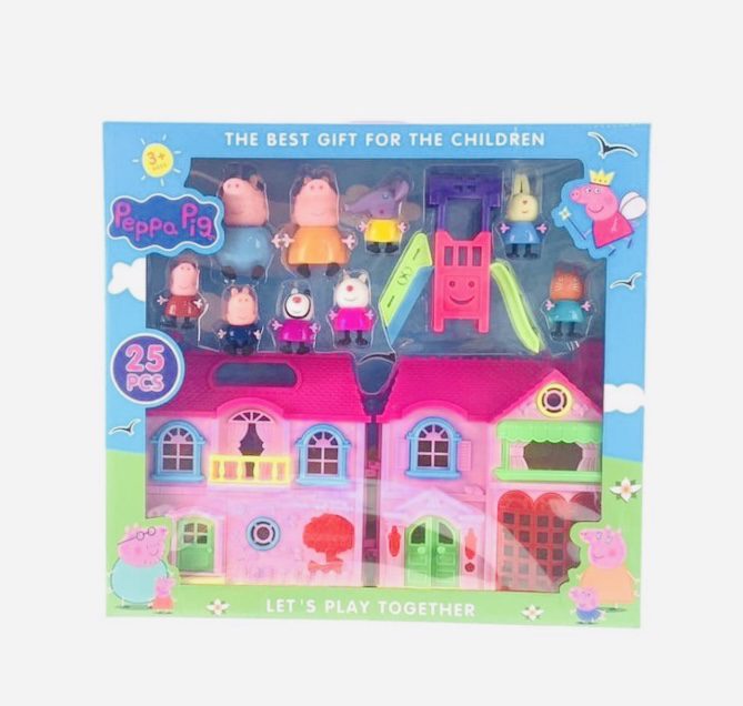 خانه بازی 25 تکه پپاپیگ PEPPA PIG